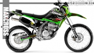 KAWASAKI KLX250/300S KLX250/300SM 2008-2024' ROCKSTAR STYLE