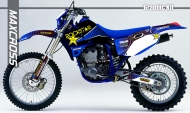 YAMAHA WR / YZ 400F/250F/426F 1998-2002' ROCKSTAR STYLE
