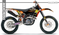 KTM ENDURO MX EXC/F's SX/F's 2007-2011' ROCKSTAR STYLE