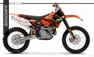 KTM ENDURO MX EXC/F's SX/F's 2003-2007' MONSTER STYLE