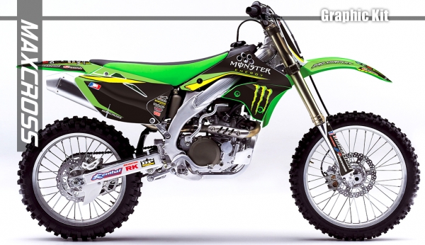 KAWASAKI KX250F KX450F 2006-2008' MONSTER Ryan Villopoto's