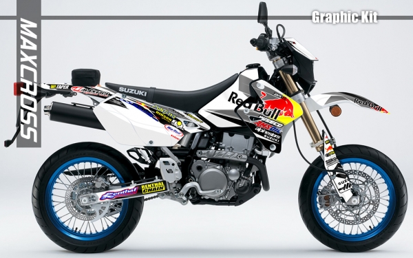 SUZUKI DR-Z400 S/SM/E After 2000-2024 REDBULL STYLE