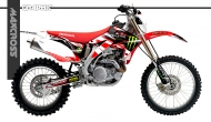 HONDA CRF-R CRF-X 2004-2019 MONSTER STYLE