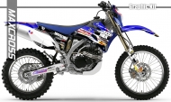 YAMAHA WR / YZ 250F/450F 2006-2013' MUSCLE MILK STYLE