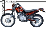 YAMAHA SEROW250 XT250X After 2005' MDF-FIRE STYLE